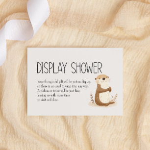 Carte De Correspondance Zoo Nursery Animaux Baby Display Douche