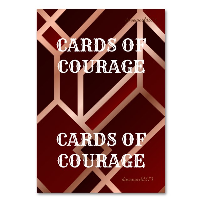 Carte de courage pour le jeu (Par défaut)