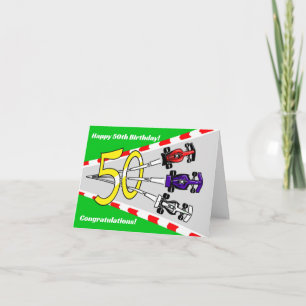 Carte de course 50e anniversaire