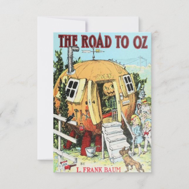 Carte de couverture du livre Road to Oz (Devant)
