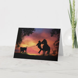 Carte de cow-boy