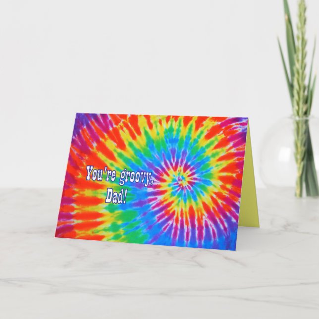 Carte de Cravate de Fête des pères papa super (Devant)