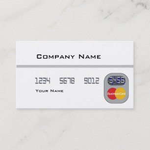Carte de crédit (blanc)