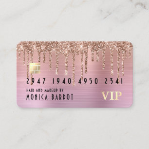 Carte de crédit Faux Maquillage cheveux Parties sc