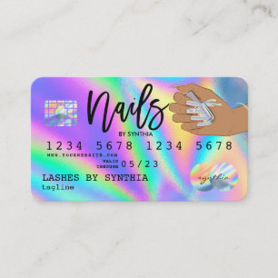 Carte de crédit Holos Nail Tech