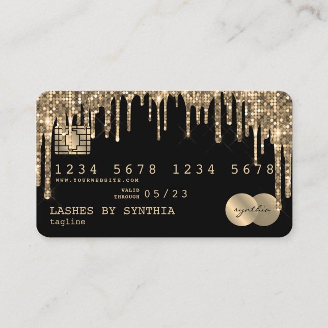 Carte de crédit Styled Driving Gold (Devant)