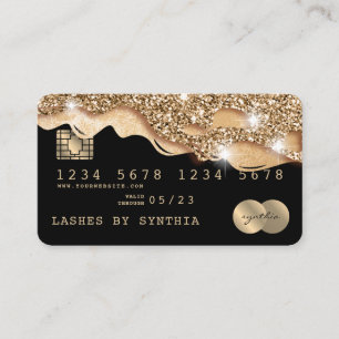 Carte de crédit Styled Driving Gold