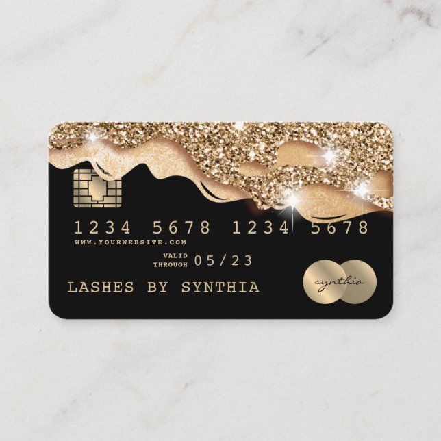 Carte de crédit Styled Driving Gold (Devant)