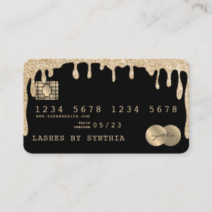 Carte de crédit Styled Driving Gold