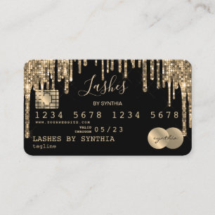 Carte de crédit Styled Driving Gold