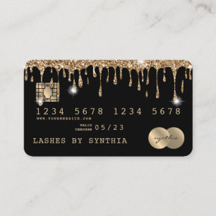 Carte de crédit Styled Driving Gold