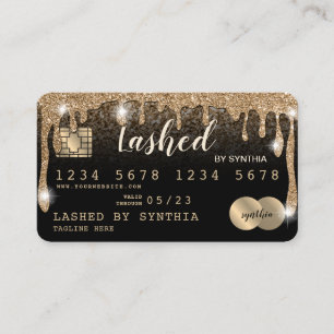 Carte de crédit Styled Driving Gold