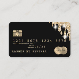 Carte de crédit Styled Driving Gold