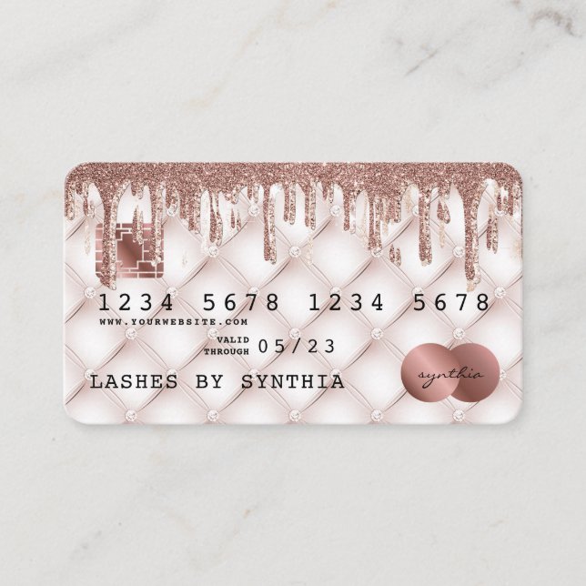 Carte de crédit Styled Driving Gold (Devant)