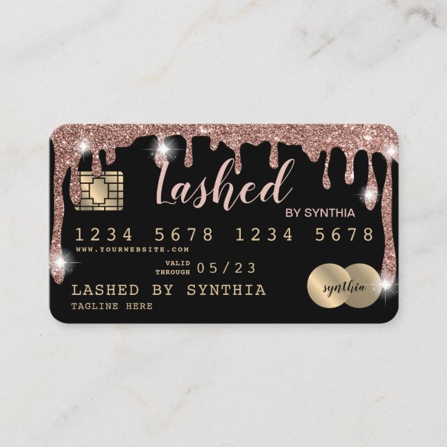 Carte de crédit Styled Driving Gold (Devant)