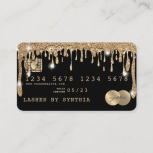 Carte de crédit Styled Driving Gold