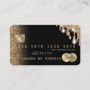Carte de crédit Styled Driving Gold