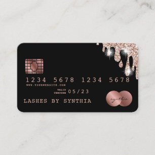 Carte de crédit Styled Driving Gold