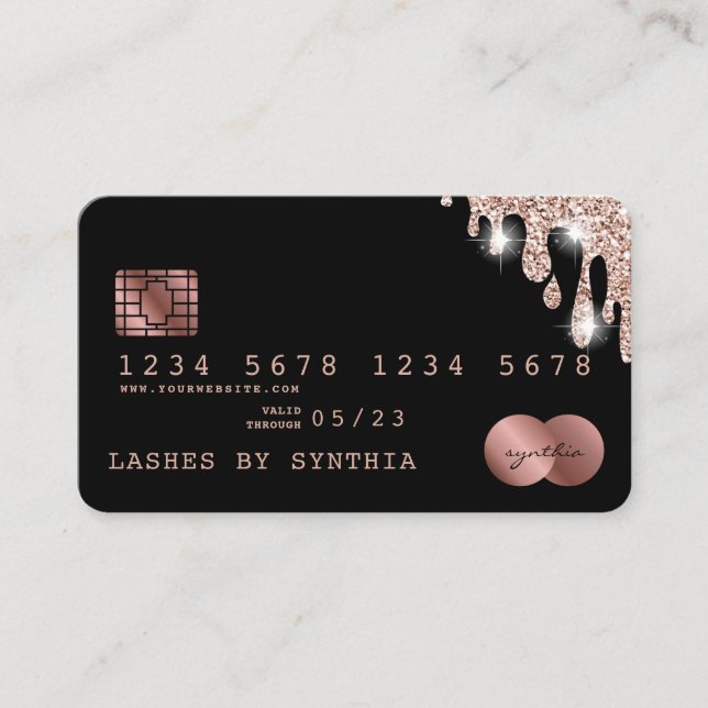 Carte de crédit Styled Driving Gold (Devant)