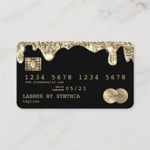 Carte de crédit Styled Driving Gold