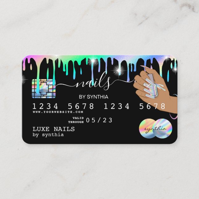 Carte de crédit Styled Holograph Drivers (Devant)