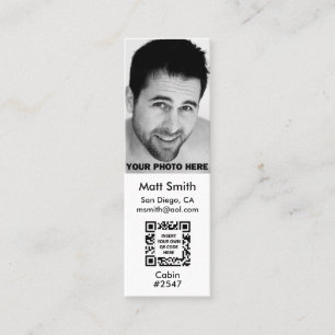 Carte de croisière gay avec code QR