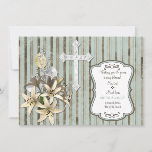 Carte de croix de Pâques