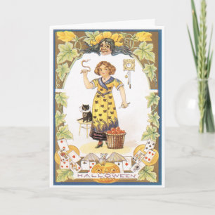 Carte de cru d'amusement de Halloween