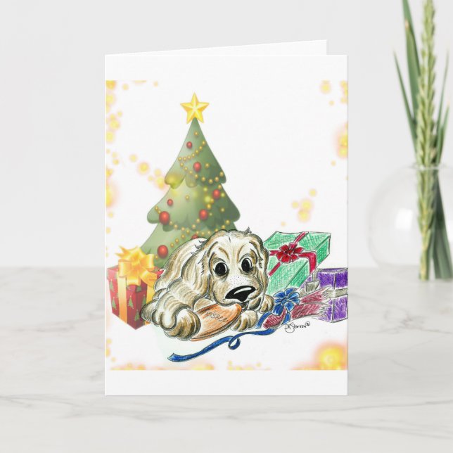 Carte de Cute Cocker (Devant)