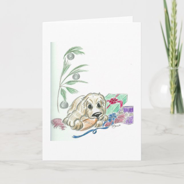Carte de Cute Cocker (Devant)