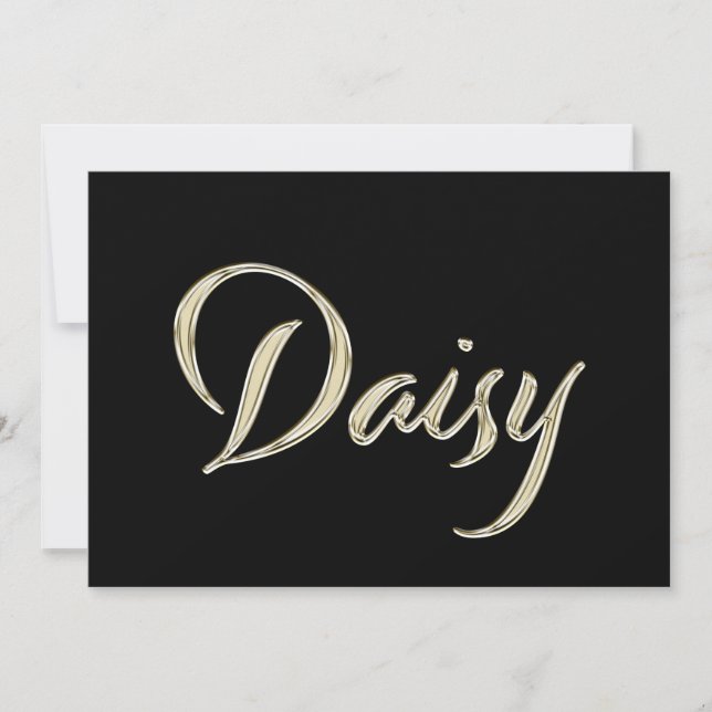Carte de Daisy White Gold (Devant)