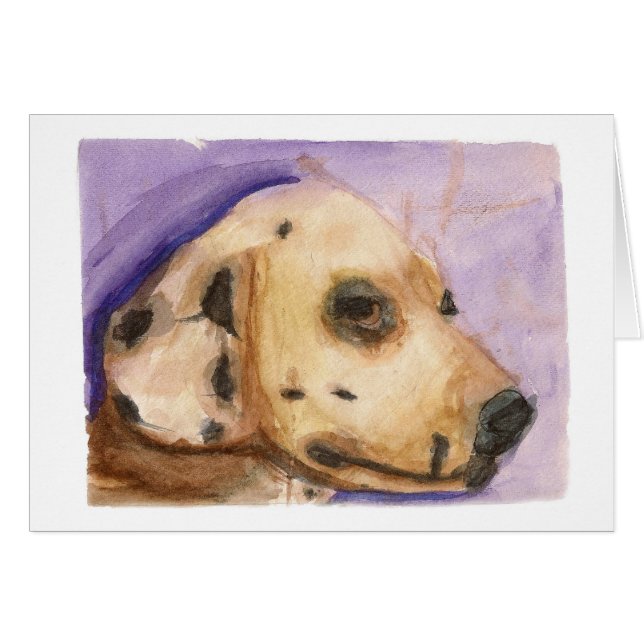 Carte de Dalmation (Devant Horizontal)