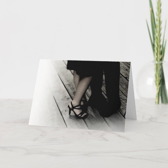 Carte de danse lente (Devant)