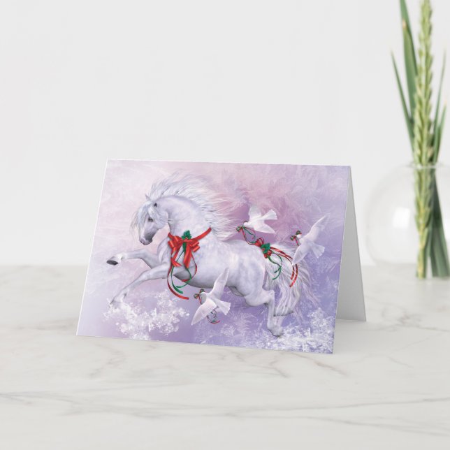 Carte de danse sur neige (Devant)
