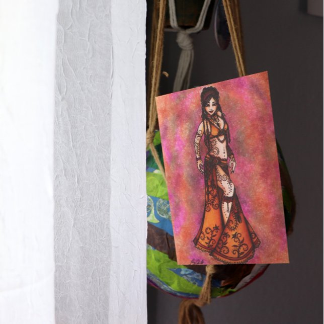 Carte de danseur du ventre Capricorn (Créateur téléchargé)