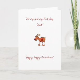 Carte de December Birthday