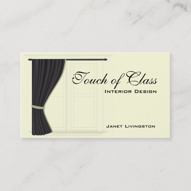 Carte de décoration à la maison d'entreprise de (Devant)