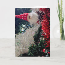 carte de décoration de Noël