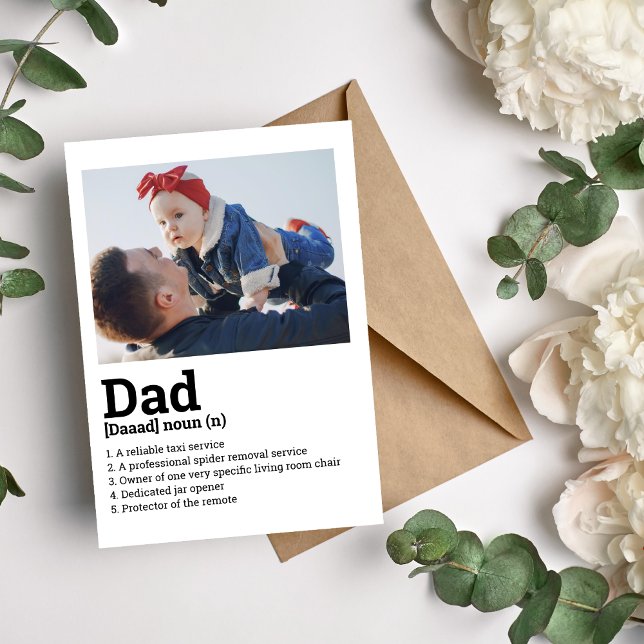 Carte de définition papa (Créateur téléchargé)