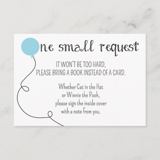 Carte de demande de Baby shower Blue Ready to Pop (Devant)