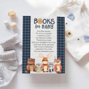 Carte de demande de livre de bois, livres pour béb