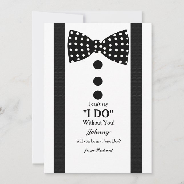 Carte de demande de page (Devant)