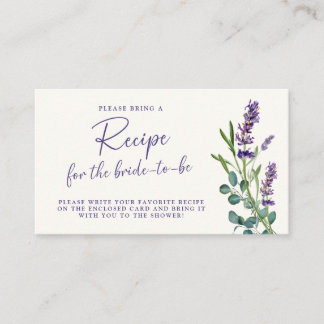 Carte de demande de recette de mariage floral incl