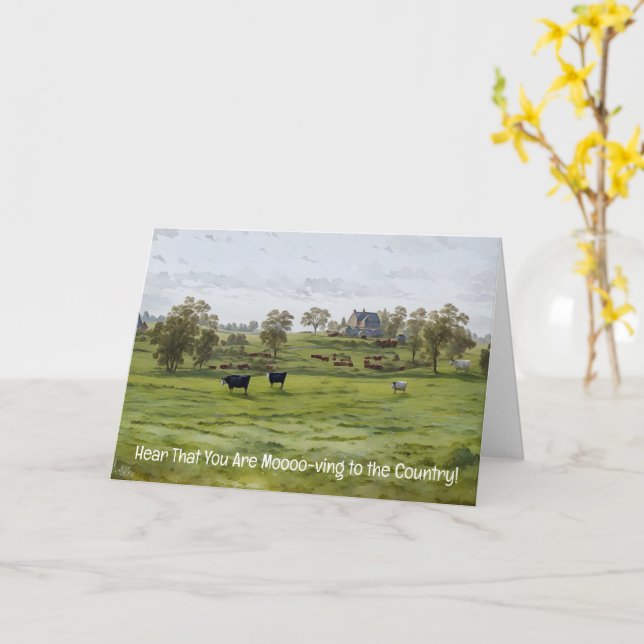 Carte de déplacement de la ferme de campagne de st (Fleur jaune)