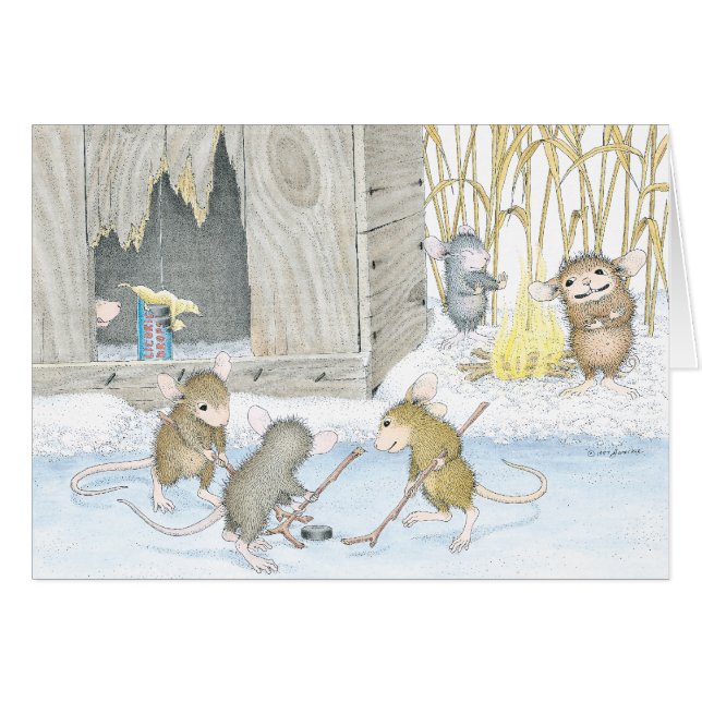 Carte de Designs® de Maison-Souris (Devant horizontal)