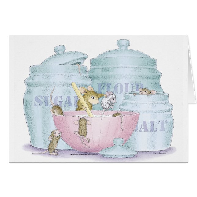 Carte de Designs® de Maison-Souris (Devant horizontal)
