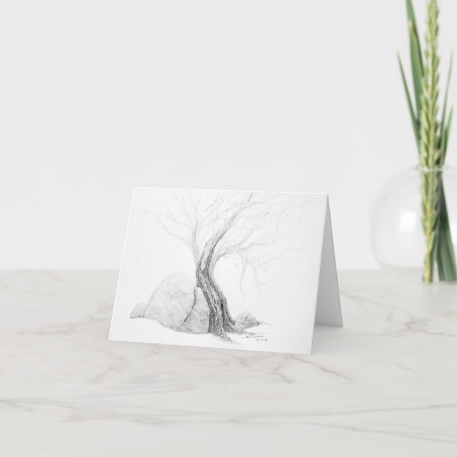 Carte de dessin d'arbre - 18_07_19a (Devant)