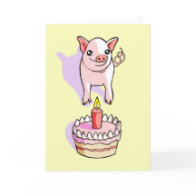 Carte de dessin joyeux pour un joli Anniversaire