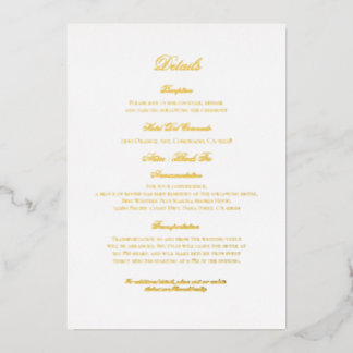 Carte de détails d'encapsulation en feuille métall