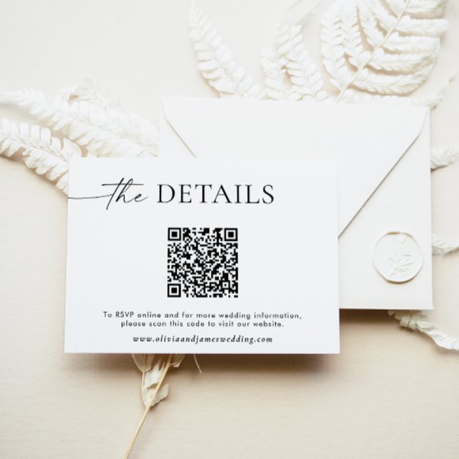 Carte de détails du mariage, carte de détails du M (Créateur téléchargé)